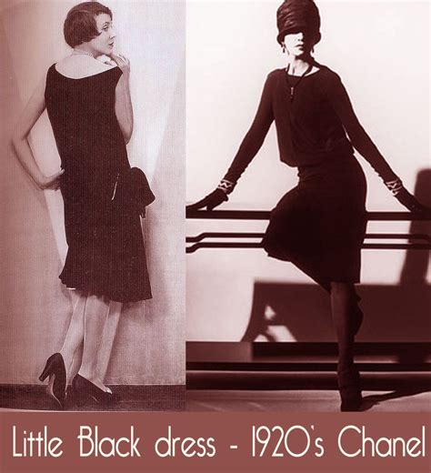 1920s little black dress|little black dress chanel 1926.